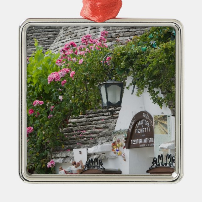 Italy, Puglia, Alberobello, Terra dei Trulli, Metal Ornament (Front)