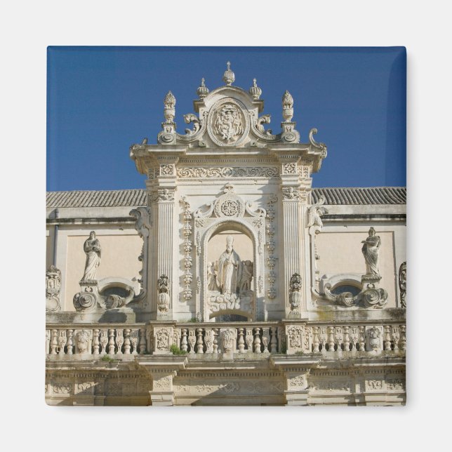 Italy, Puglia, Lecce, Piazza del Duomo, Palazzo Magnet (Front)