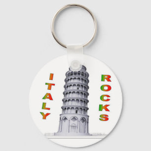 Italy Rocks Keychain