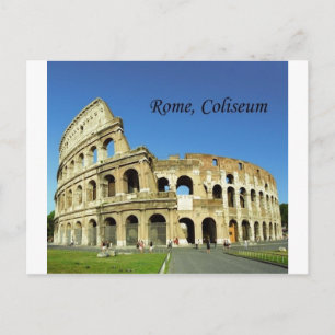Italy, Rome, Roman Coliseum (St.K.) Postcard
