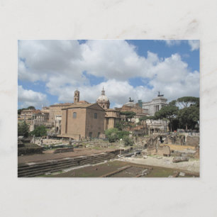 Italy, Rome - Roman Forum photo Postcard