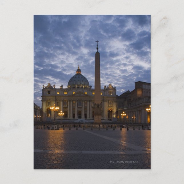 Italy, Rome, Vatican City, St. Peter's Basilica Postcard (Front)
