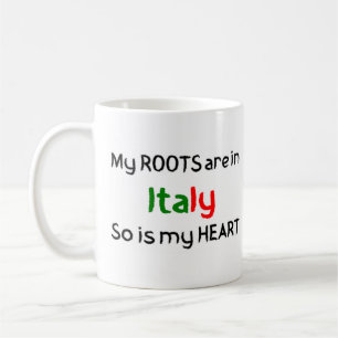 italy roots  coffee mug