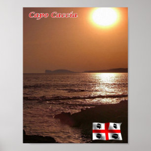 Italy - Sardinia - Alghero - Poster