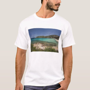 Italy, Sardinia, Baja Sardinia. Resort beach. T-Shirt