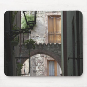 Italy, Sardinia, Bosa. Street detail. Mouse Pad