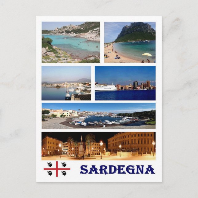 Italy - Sardinia - Mosaic - Postcard (Front)