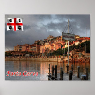 Italy - Sardinia - Porto Cervo - Poster