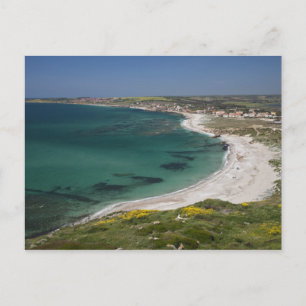 Italy, Sardinia, Tharros. View from the Postcard