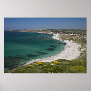 Italy, Sardinia, Tharros. View from the Poster