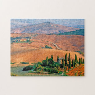 Italy scenic tuscany summer jigsaw puzzle