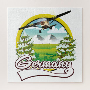 Italy Scooter Travel logo Jigsaw Puzzle