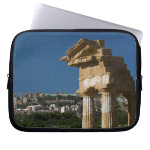 Italy, Sicily, Agrigento, La Valle dei Templi, 2 Laptop Sleeve
