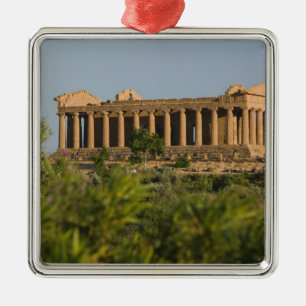 Italy, Sicily, Agrigento, La Valle dei Templi, 4 Metal Ornament