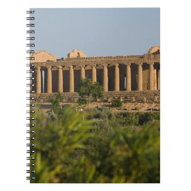 Italy, Sicily, Agrigento, La Valle dei Templi, 4 Notebook (Front)
