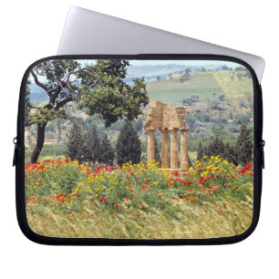 Italy, Sicily, Agrigento. The ruins of the Laptop Sleeve