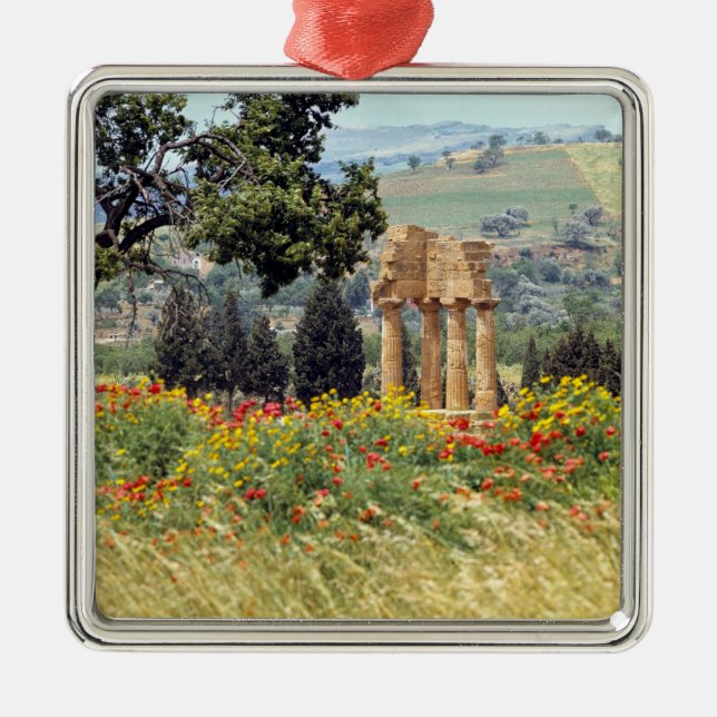 Italy, Sicily, Agrigento. The ruins of the Metal Ornament (Front)
