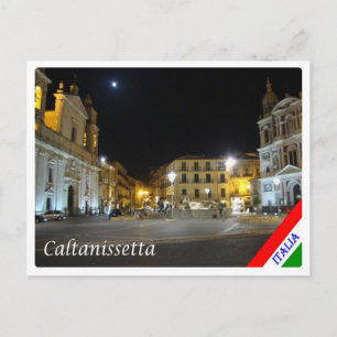 Italy - Sicily - Caltanissetta - Postcard