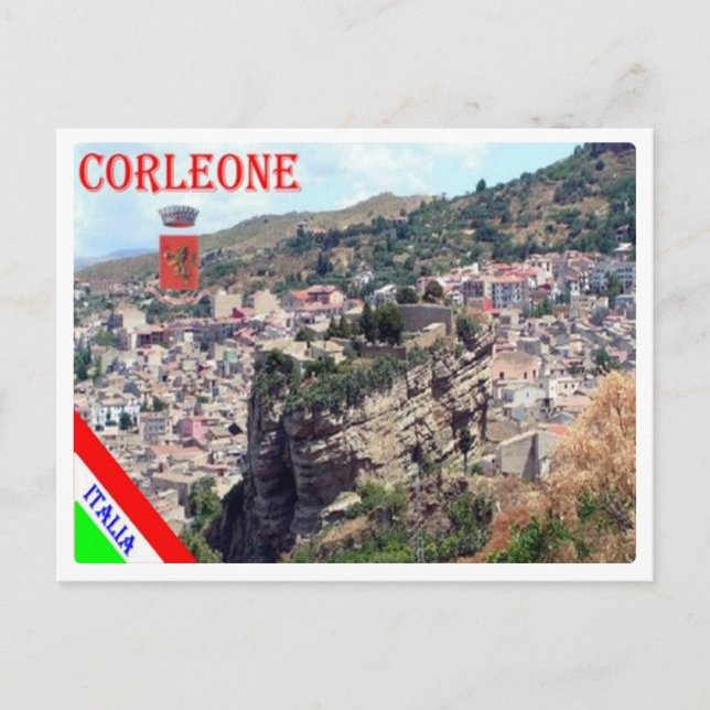 Italy - Sicily - Corleone - Postcard (Front)