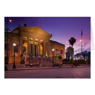 Italy, Sicily, Palermo, Teatro Massimo Opera