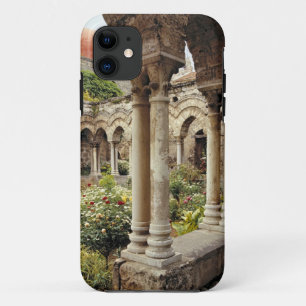 Italy, Sicily, Palermo. The cloisters survive as iPhone 11 Case