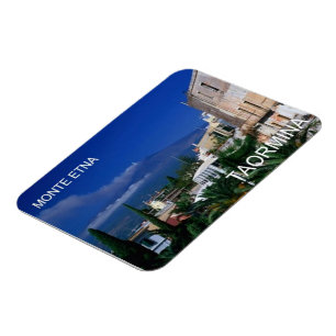 Italy - Sicily - Taormina - Etna - Magnet