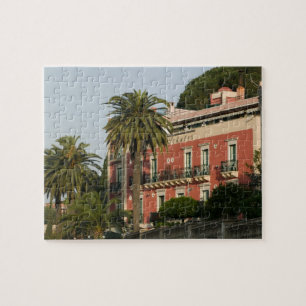 ITALY, Sicily, TAORMINA: Hotel Schuler Jigsaw Puzzle