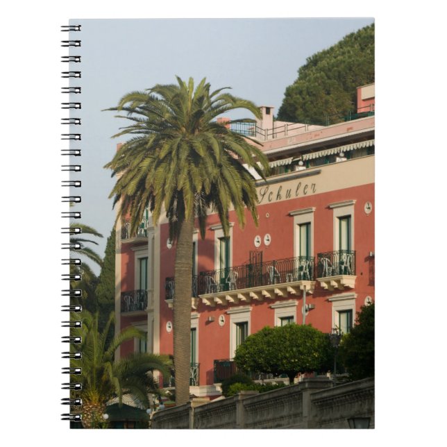 ITALY, Sicily, TAORMINA: Hotel Schuler Notebook (Front)