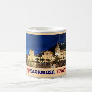 Italy - Sicily - Taormina - I Love - Coffee Mug