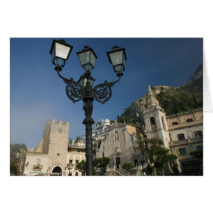 ITALY, Sicily, TAORMINA: Piazza iX Aprile, San