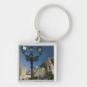 ITALY, Sicily, TAORMINA: Piazza iX Aprile, San Keychain
