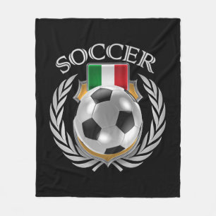 Italy Soccer 2016 Fan Gear Fleece Blanket