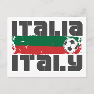 Italy Soccer Postcard