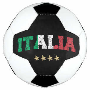 Italy Soccer Shirt Football Fan Italian Flag Ball