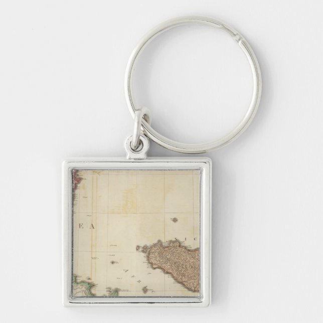 Italy South Keychain (Front)