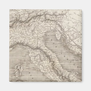 Italy, Switzerland and Tyrol Austrian provinces Magnet