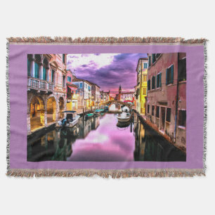Italy throw blanket.