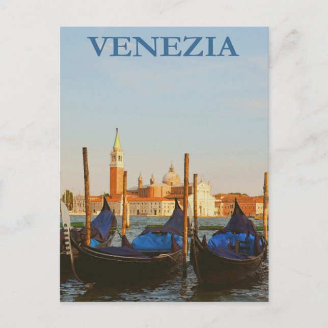 Italy Travel Poster Postcard (Front)