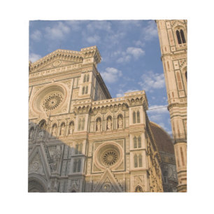 Italy, Tuscany, Florence. The Duomo. Notepad