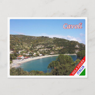 Italy - Tuscany - Isola d'Elba - Cavoli - Postcard