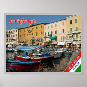 Italy - Tuscany - Isola d'Elba - Portoferraio - Poster