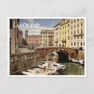 Italy - Tuscany - Livorno - Postcard