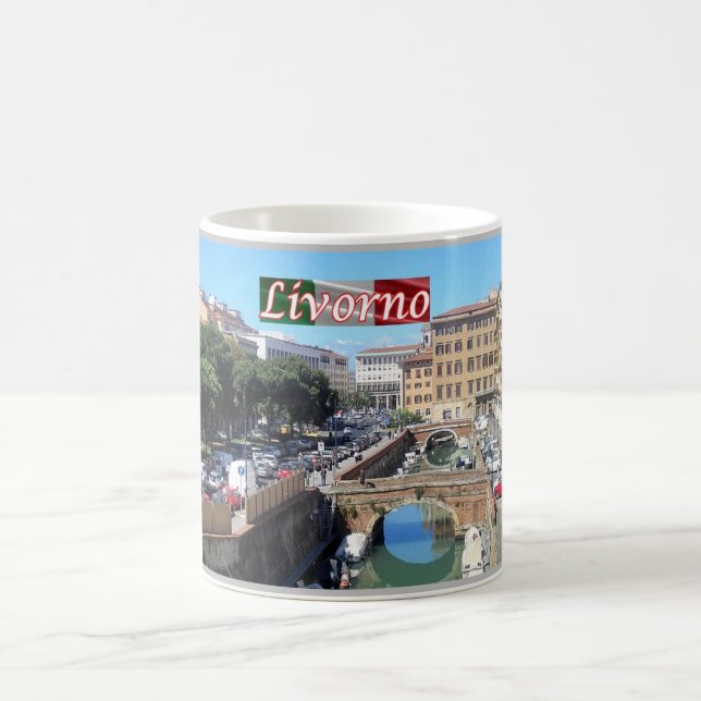 Italy - Tuscany - Livorno - Scali delle Pietre - Coffee Mug (Center)
