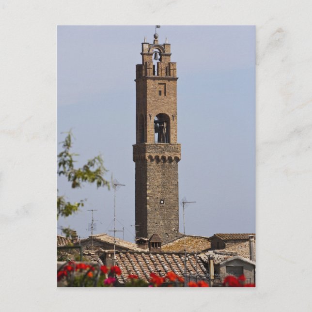 Italy. Tuscany. Montalcino Postcard (Front)