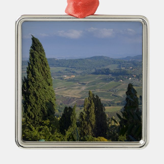 Italy, Tuscany, Montepulciano. View of the Metal Ornament (Front)