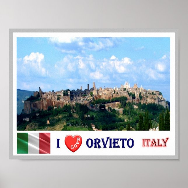 Italy - Tuscany - Orvieto - Poster (Front)