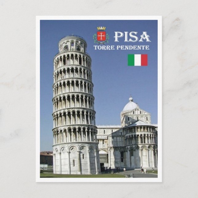 Italy - Tuscany - Pisa - Leaning Tower - Postcard (Front)