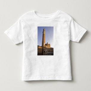 Italy, Tuscany, Sienna. Torre del Mangia on Toddler T-shirt