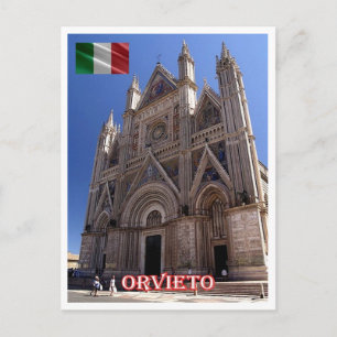Italy - Umbria - Orvieto - Cathedral - Postcard