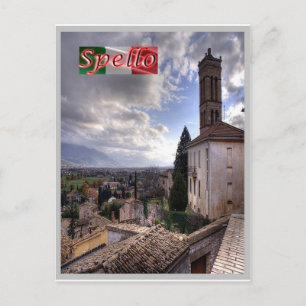 Italy - Umbria - Spello - Postcard